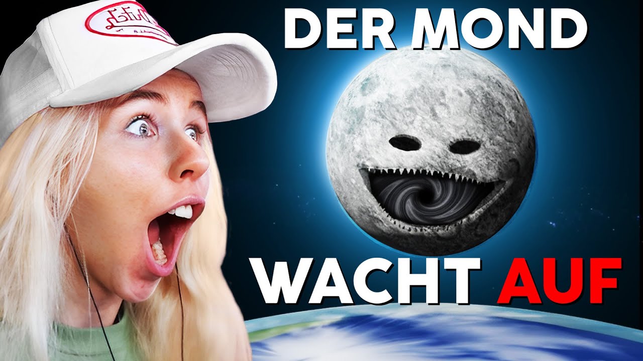 DER MOND ERWACHT und ISST UNSERE ERDE....
