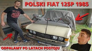 FIAT 125p - STARTING AFTER A FEW YEARS OF INACTIVITY - Garage copy Starting Fiat 125p After 29 Years Test Drive