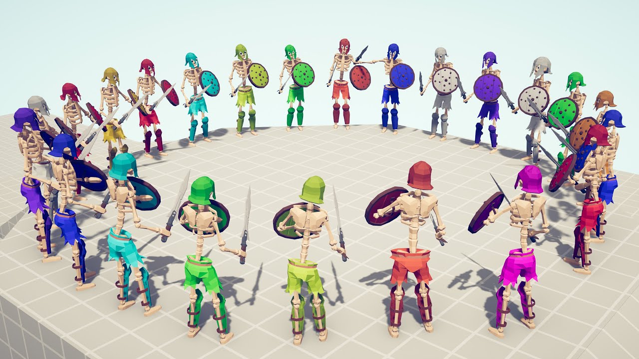 SPOOKY BATTLE ROYALE - Totally Accurate Battle Simulator TABS