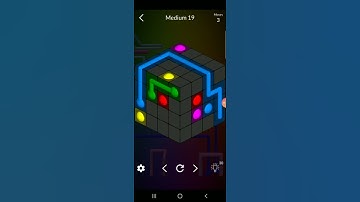 How to solve cube connect (medium level 19)