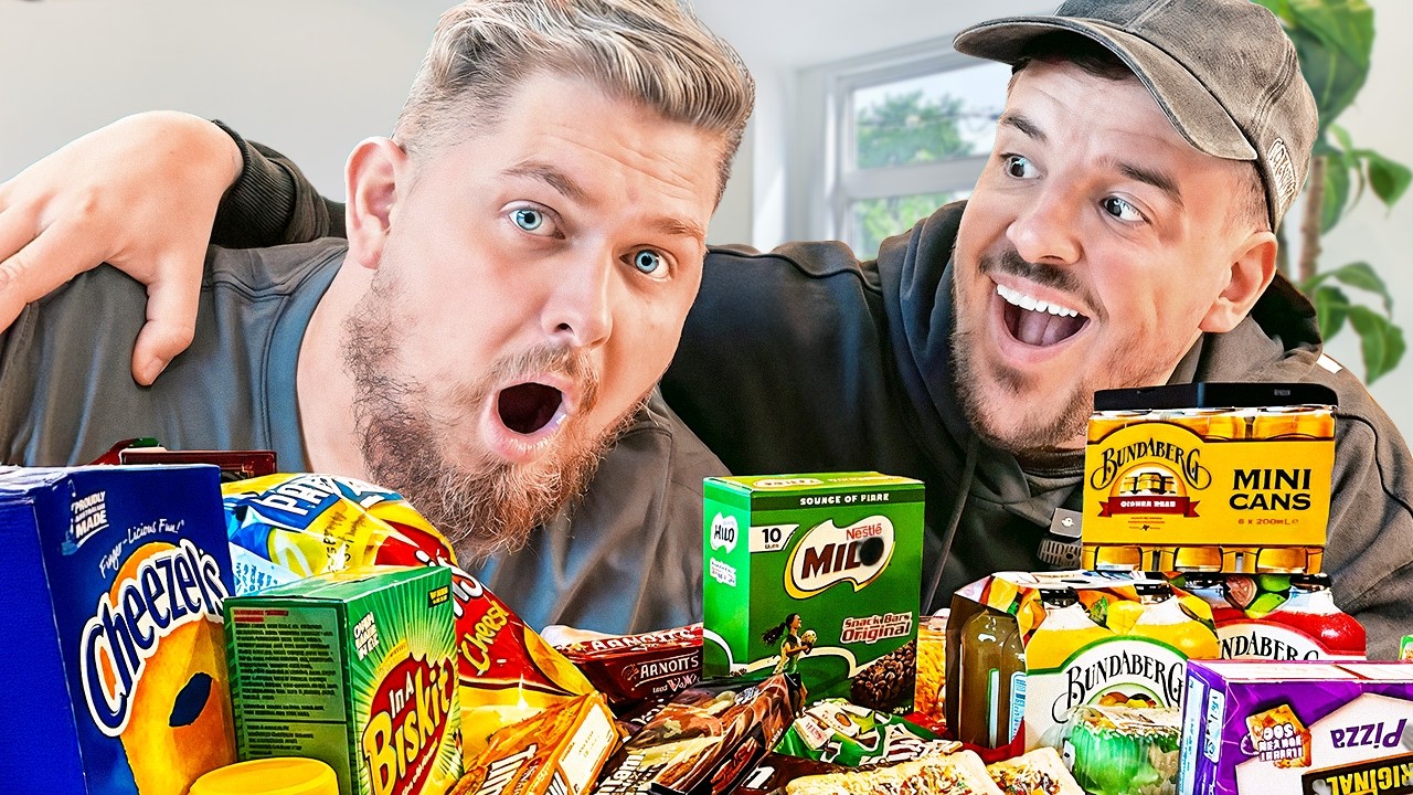 Narrator Rates FAMOUS Australian Snacks!