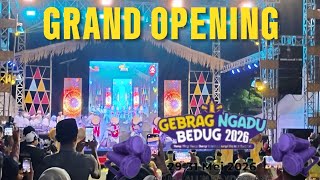 MERIAH !! Pembukaan Acara GEBRAG NGADU BEDUG 2026 di Alun Alun Pandeglang #keseniantradisional 