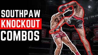 3 Southpaw KO Combinations for Muay Thai