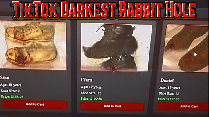 TikTok Darkest Rabbit Hole