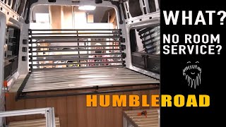 29V power platform bed in a van! Plus + more van build ideas!