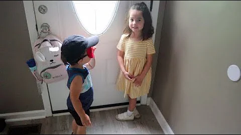 FIRST DAY OF KINDERGARTEN! and TODDLER YOGA CLASS