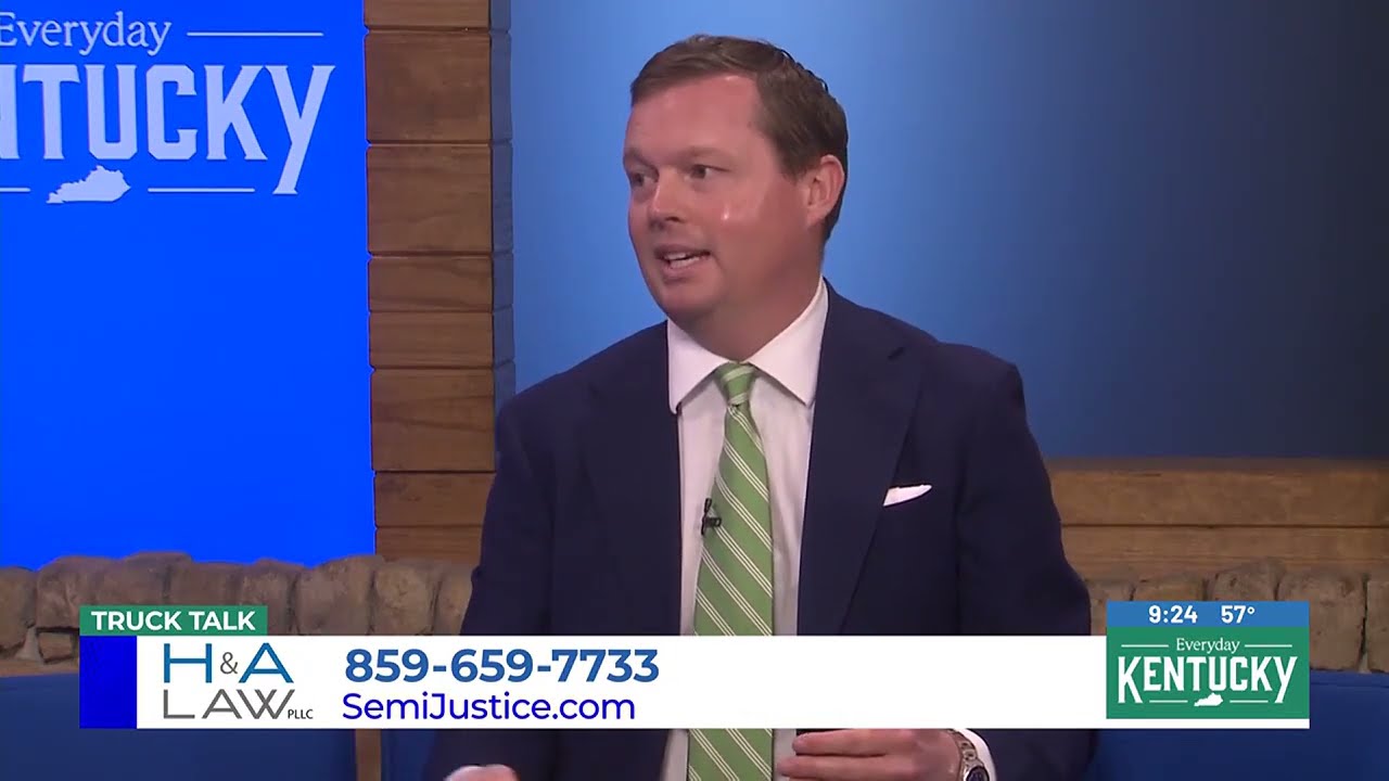 Jon hollan speaking in a truck talk episode on tariffs and trucking