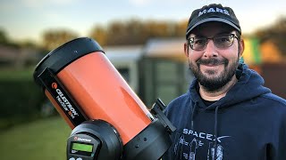 How to Setup and Use the Celestron NexStar 8se - Getting First Light