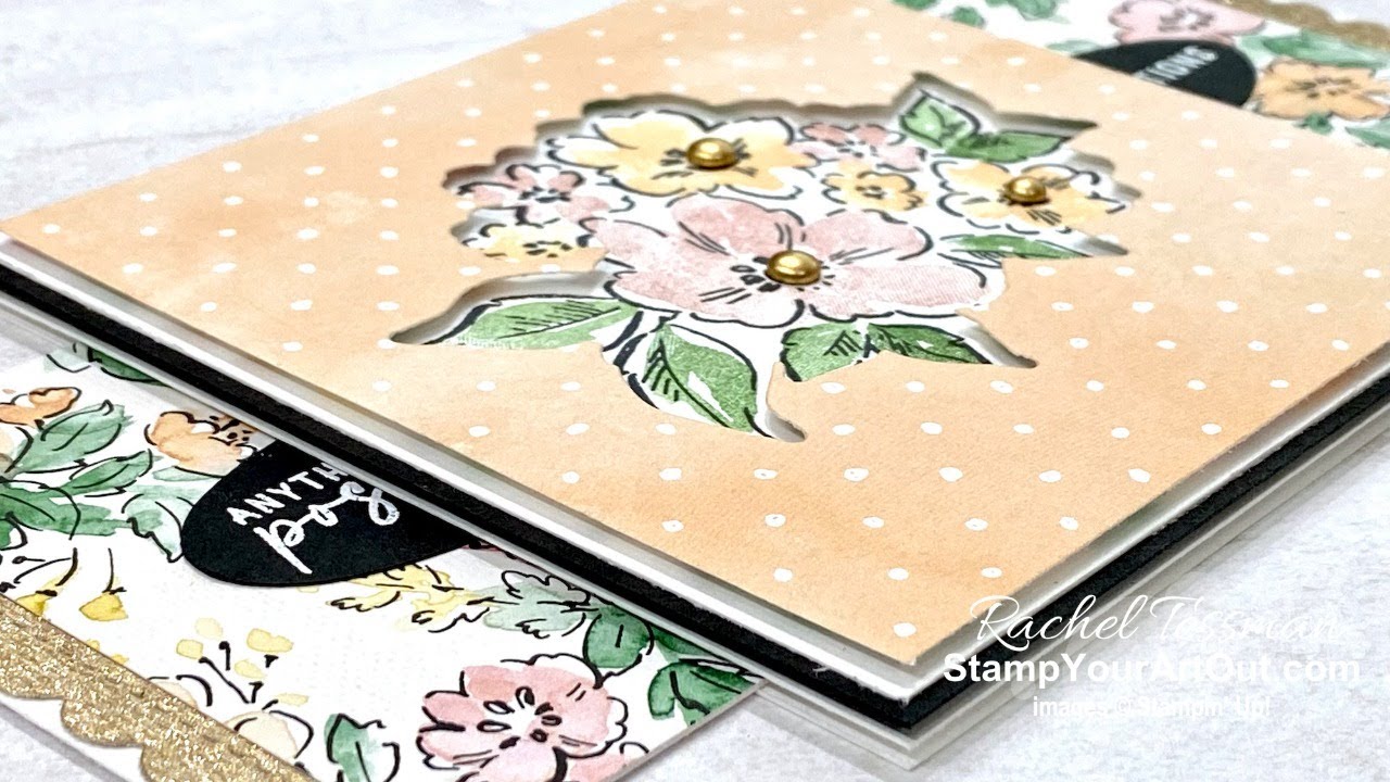 Hand-Penned Double Slider Card