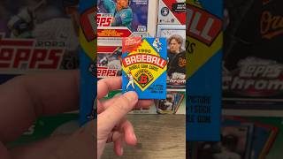 Let’s Open Another Pack Of 1990 Bowman Baseball Cards - Quick Rip (EP63) shorts irlpackopening