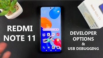 Redmi Note 11 - How To Enable Developer Options and USB Debugging