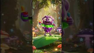 Magic Color Changing Grape! 🍇🌈 Funny Animation #shorts #kids #animation