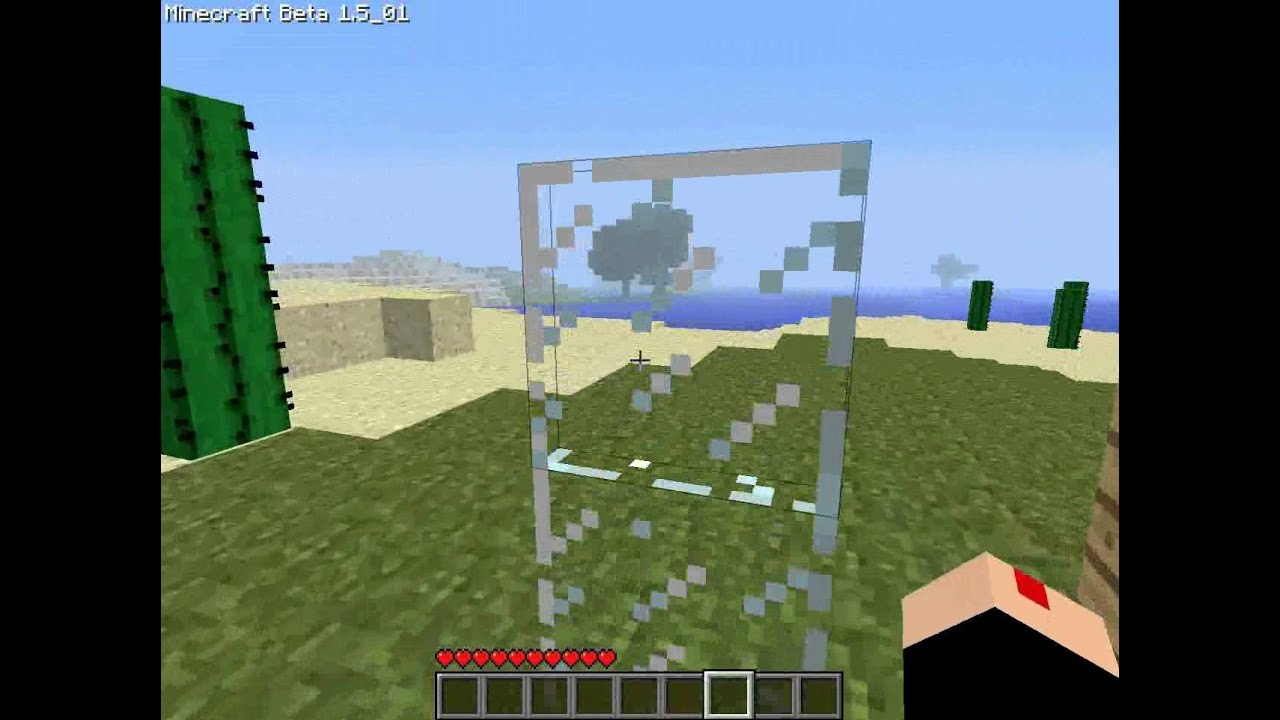 Minecraft Mod Review Michielcx S Glass Door Youtube