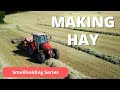 Hay making in the the UK summer