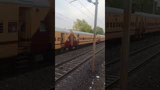 Back to back train videos #indianrailways #indore #train