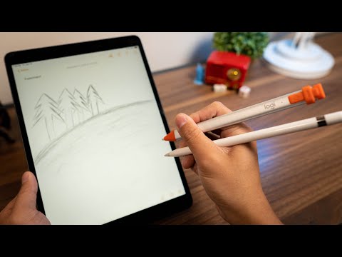 Apple Pencil vs Logitech Crayon : 노트를위한 최고의 iPad 스타일러스?