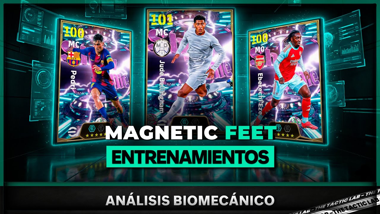 PIES MAGNÉTICOS es META 🔥 Bellingham, Pedri y Eze | Player Review + Entrenos (eFootball)