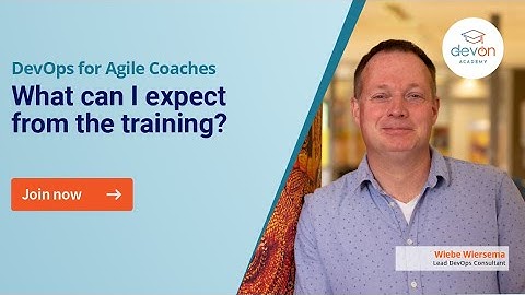 What can i expect from the training DevOps for Agile Coaches