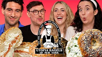 Brits Try NYC Bagels For The First Time