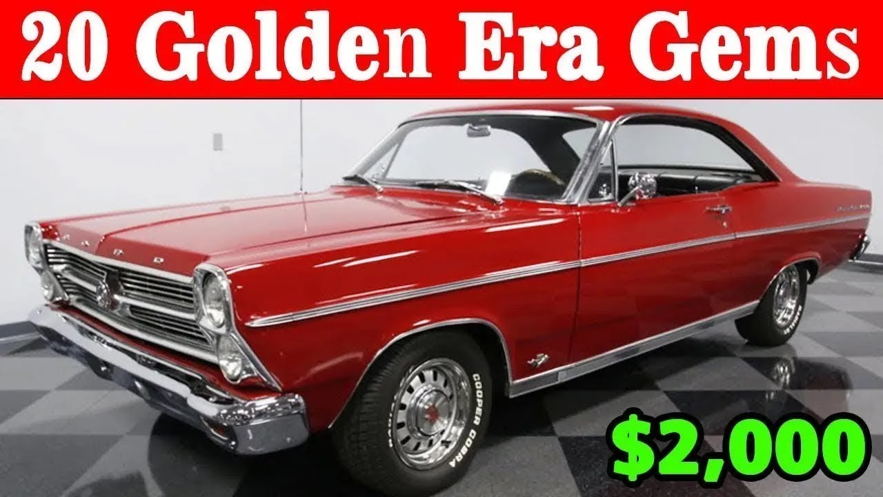 Unique Cheap Daily Drivers: 20 Classic Cars For Sale Under $10,000