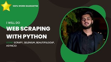 web scraping selenium scrapy beautifulsoup django flask api syncio playwright automation data