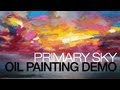 'Primary Sky' Painting Demo