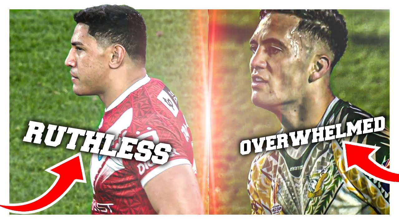 Tonga *DESTROY* the Cook islands rlwc2021 🤯 Tonga vs Cook Islands