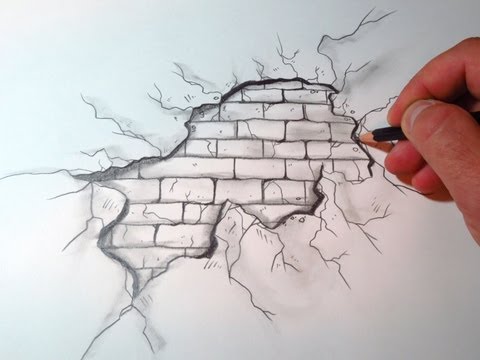 Stunning Cracked Shading Effect