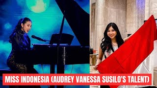 Audrey Vanessa's Talent at Miss World 2024  Competition (Indonesia)