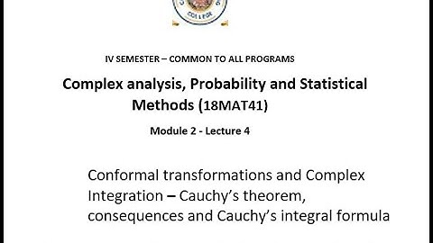 VTU CAPS18MAT41 M2 L4 CAUCHY