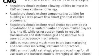 Disruption Becomes Evolution - Creating the Value Based Utility - Smart Grid Educational Webinar