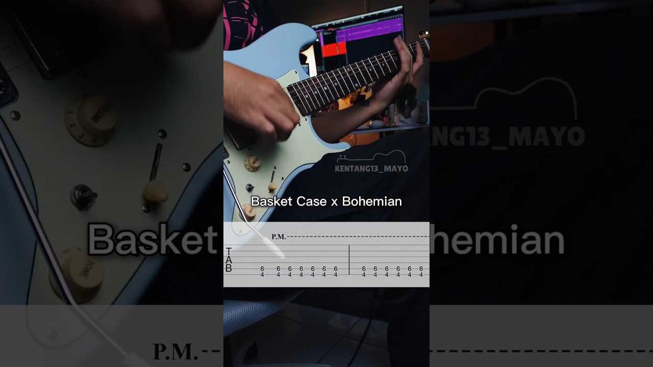 Basket Case x Bohemian (solo with tabs) 