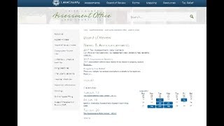 Property Tax Appeal E-Filing Guide