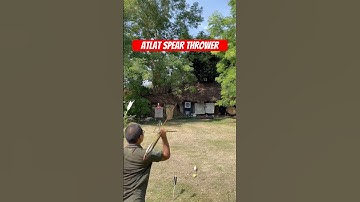 Atlatl spear thrower #arrow #archery #javelin #spear