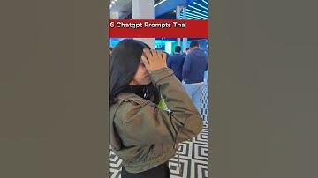 Top 6 Chatgpt prompts #shorts #promptengineering #prompt #ai