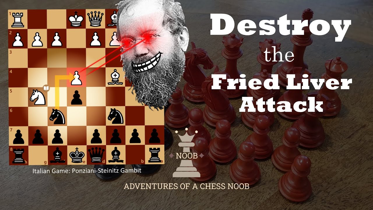 Fried Liver Attack  Chess Opening 