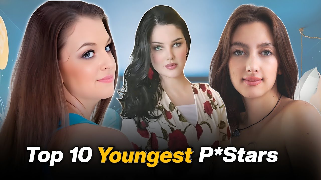 Top 10 Youngest Prnstars in the Industry || New and young P.Stars 