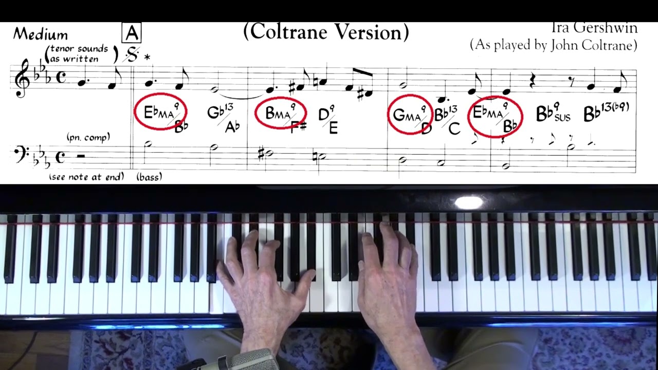 Coltrane Changes - make 'But Not For Me' sound like Giant Steps?