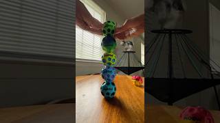 How many Moon Balls can you stack? #stacking #moonball #challenge #collection #howmany #bouncyball