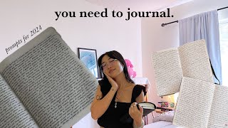 2024 Journal Prompts ☆ How to Develop a Relationship w/ Yourself