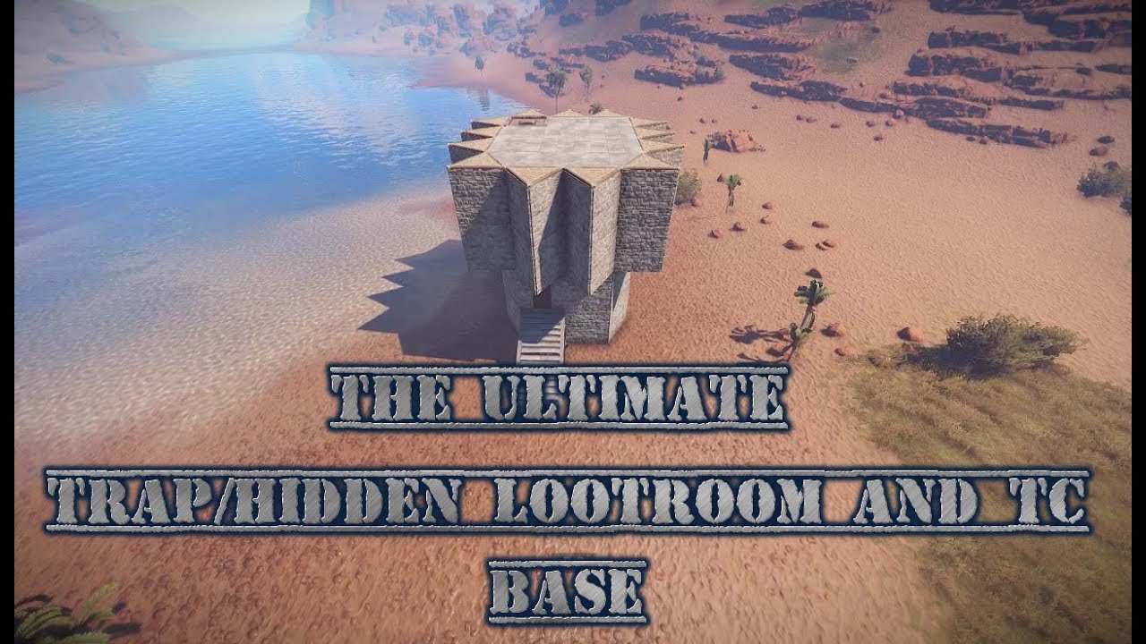 Rust Base Builds Ep 23 The Ultimate Trap Base With Hidden Lootroom And ...