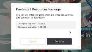 Genshin Impact Inazuma Update Size PC vs Mobile