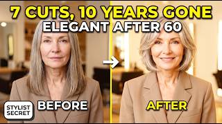 7 Rejuvenating Haircuts to Look 10 Years Younger, Rich and Elegant at 50+ | 3 Things to Avoid