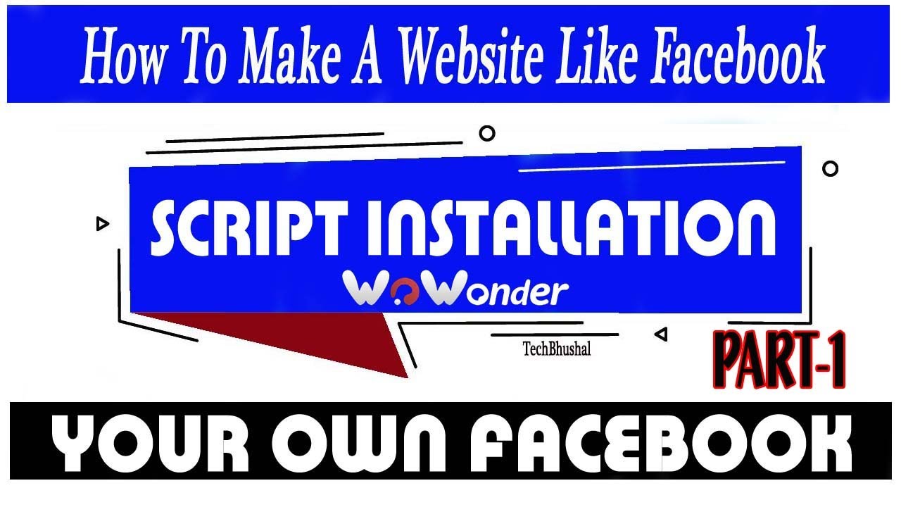 How to make website like facebook | How to create social networking site in php- Wowonder Part-1