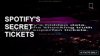 Spotify's Secret Superfan Tickets EXPOSED! 🤫