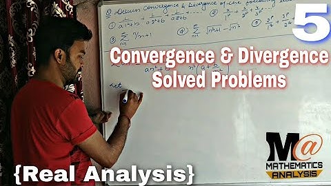 COMPARISON TEST FOR CONVERGENCE AND DIVERGENCE | INFINITE SERIES | PART - 2