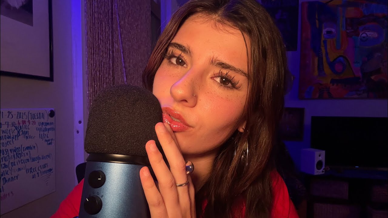 [ASMR] INAUDIBLE WHISPERING WITH MOUTH SOUNDS 