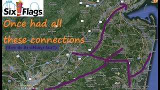 Ranking the Transit Connections to Every Six Flags Park