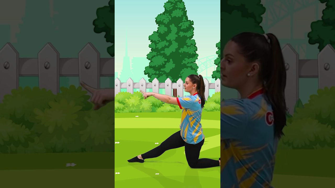 Are you ready to learn how to do splits with gymnastics coach Rhi? 🧘‍♀️💪find this video in our app