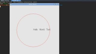 Simple GUI in Haskell with gloss